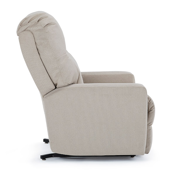 9181 Power Lift Recliner with Lumbar Support(Medium, Chenile Gray)